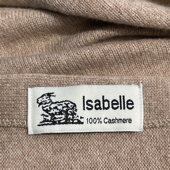 NEW! Soft Pure Cashmere Large Wrap - One Size - Camel - Picture 9 of 9